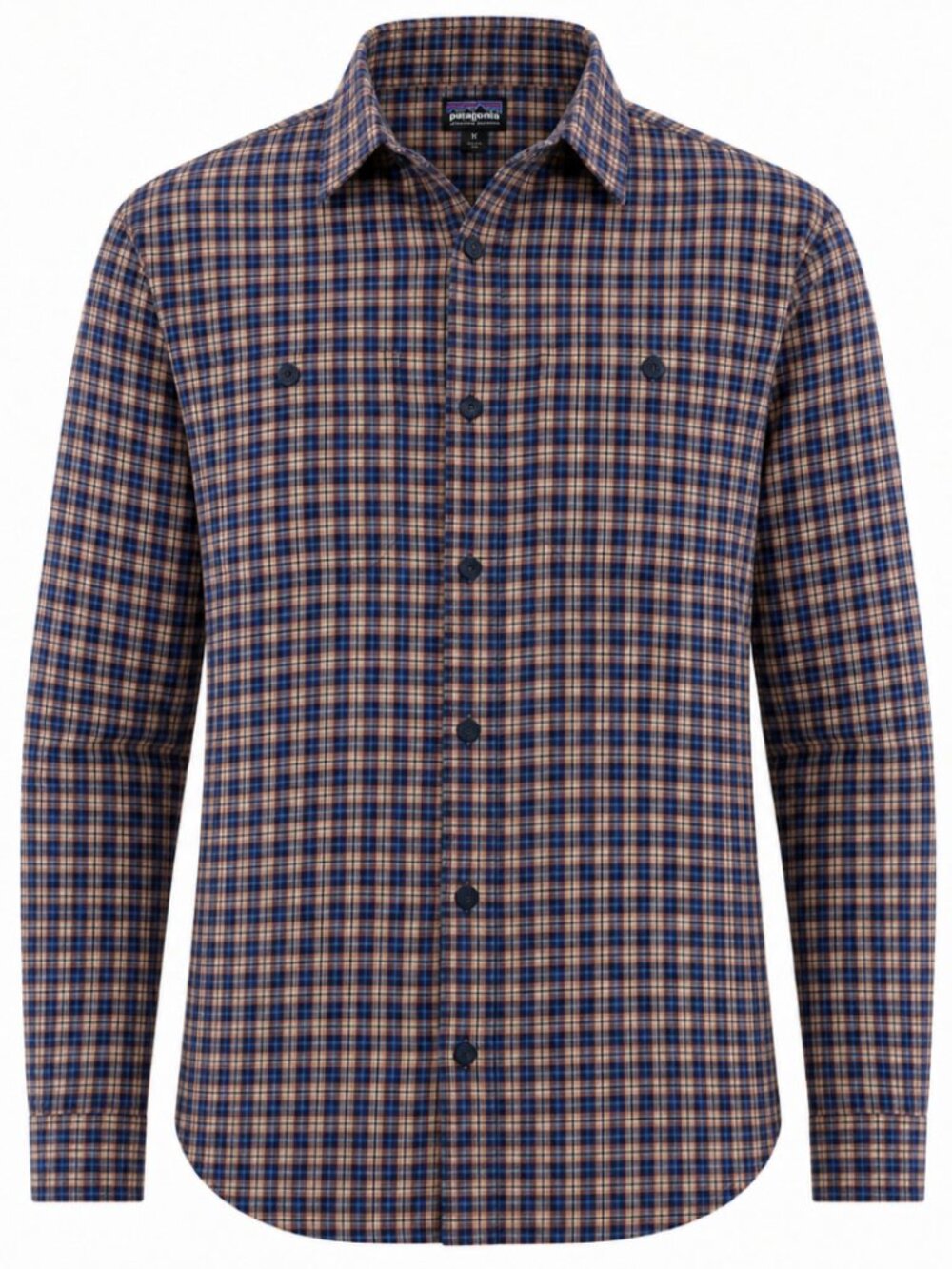 Men's Patagonia Organic Cotton Long Sleeve Button Down Shirt Size XL
